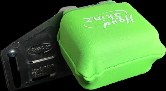 Hood Skinz Neon Green Single Pair - Hood Skinz are a low-friction sleeve, handcrafted in the USA, to fit the upper hood supports of your Peterbilt 365, 367, 378, 379, 384, 386, 388, and 389 models.