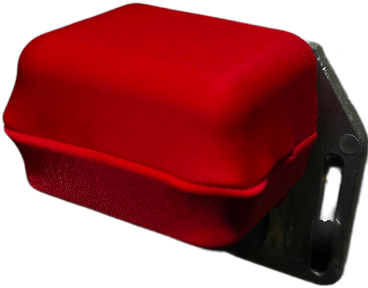 Hood Skinz Red Single Pair -Hood Skinz are a low-friction sleeve, handcrafted in the USA, to fit the upper hood supports of your Peterbilt 365, 367, 378, 379, 384, 386, 388, and 389 models.