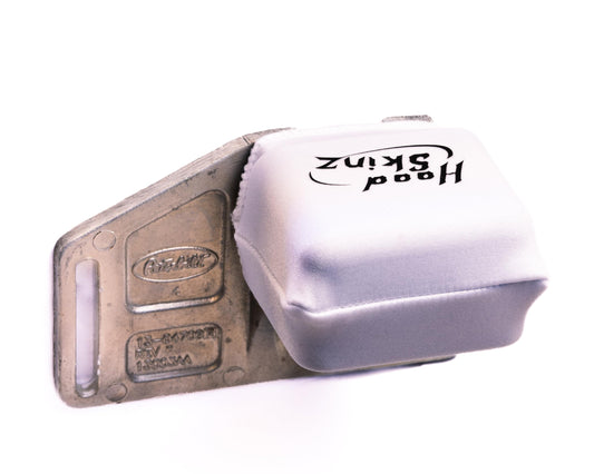 Hood Skinz White Single Pair - Low-friction sleeve, handcrafted in the USA to fit the upper hood supports of your Peterbilt 365, 367, 378, 379, 384, 386, 388, and 389 models.